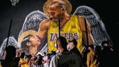 Ordenan retirar el icónico mural de Kobe Bryant y su hija en Los Angeles