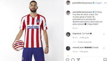 Carrasco launched straight into Atlético squad for Madrid clash