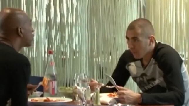  En medio de la tormenta Benzema aparece este vídeo que pone el vello de punta al madridista