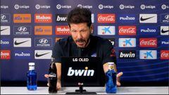 Simeone explica la razón por la que a día de hoy Morata y Diego Costa no pueden jugar juntos