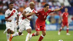 Perú 0-1 Dinamarca: goles, resumen y resultado