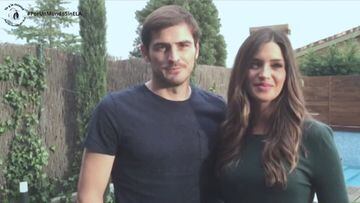 2014. Iker Casillas y Sara Carbonero en el concierto solidario 'Por un mundo sin ELA'.