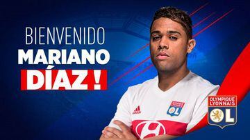 Mariano announced on Lyon's Twitter account.