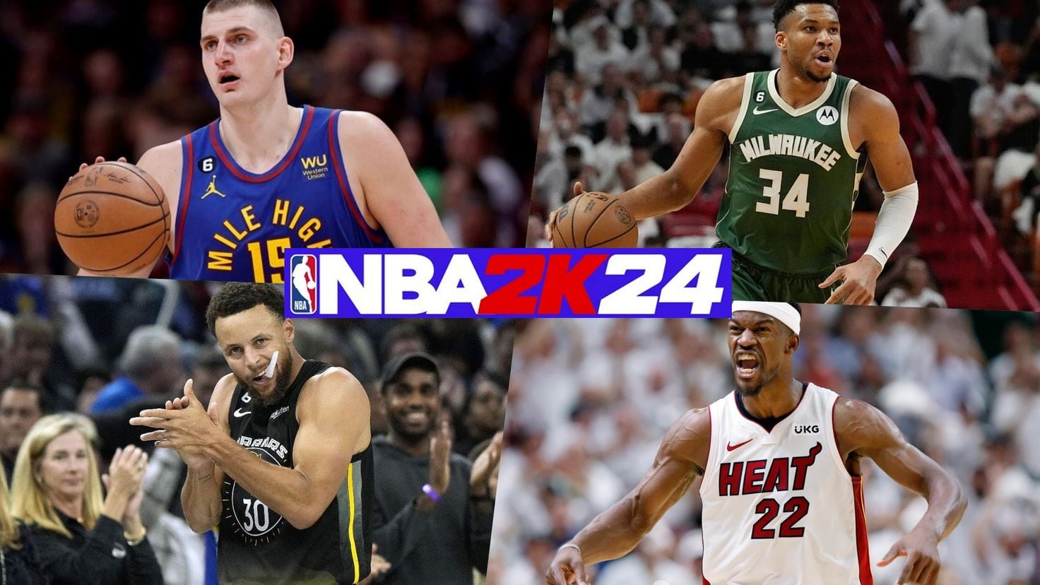 2023 NBA All-Stars on NBA 2K24