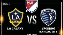 Sigue todas las jugadas minutos a minuto en vivo desde Los &Aacute;ngeles para ver el partido entre LA Galaxy - Sporting KC. Major League Soccer, 8 de abril.