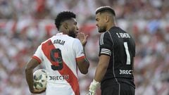 Santos Borré: “Este gol va a estar en un lugar muy especial”