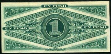 Así es el billete de $1 del Banco del Pobre de Chile.