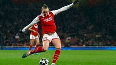 Arsenal beat Bayern Munich 2-0, securing their place in the Champions League semifinals, with goals by Frida Maanum and Stina Blackstenius.