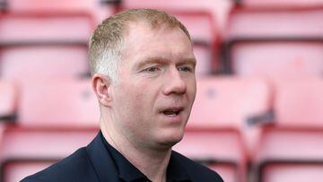 Old Trafford favourite Paul Scholes takes charge at Oldham