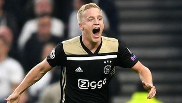 Man Utd sign Real Madrid target Van de Beek from Ajax