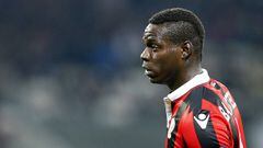 Mario Balotelli playing for Nice in France&#039;s Ligue 1