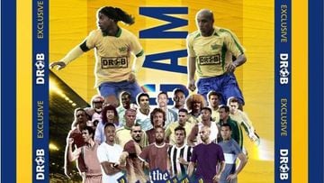 tema Guión calificación El Pibe, Higuita y Falcao en amistoso con Ronaldinho y Roberto Carlos - AS  Colombia