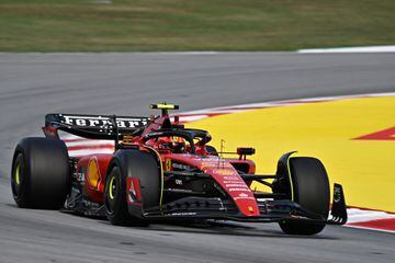 Carlos Sainz (Ferrari SF-23). Barcelona, España. F1 2023.
