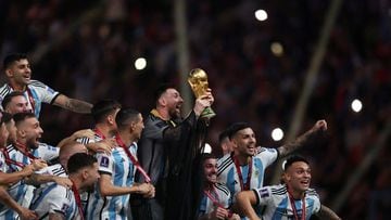 World Cup winner Argentina moves top of FIFA rankings