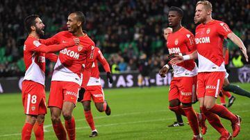 El Mónaco golea al Saint-Etienne y sigue lanzado en Liga
