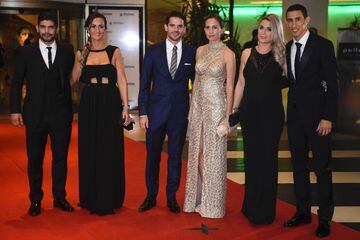 La alfombra roja y los invitados a la boda de Messi y Antonella