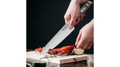 Consigue por menos de US$20 este cuchillo de cocina profesional multiusos