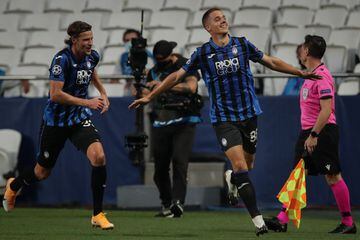Atalanta de Bérgamo y el París Saint Germain se enfrentaron por los cuartos de final de la Champions League en el Estadio da Luz en Lisboa.