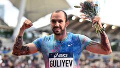 Guliyev, segundo blanco más rápido de siempre: 9.97 en 100