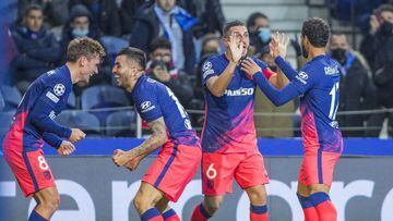 Oporto 1 - Atlético 3: resumen, goles y resultado de la Champions League
