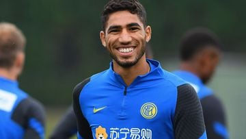 Inter Accidentally Reveal Achraf Hakimi Shirt Number On Social