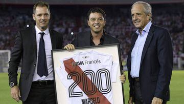 Marcelo Gallardo cumple 200 partidos como técnico de River