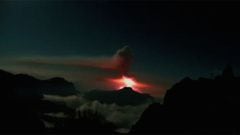 Esto es espectacular: el Timelapse de la erupción del volcán de La Palma