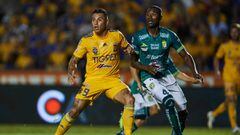 Tigres y Le&oacute;n empataron en la jornada 8 del Apertura 2019