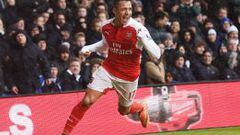 Alexis S&aacute;nchez anot&oacute; su und&eacute;cimo gol en la temporada defendiendo a Arsenal.