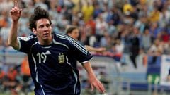 16 años del debut de Messi en un Mundial