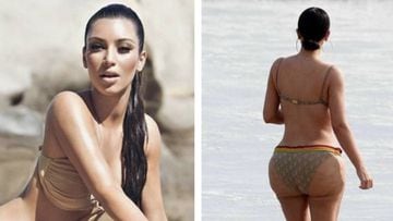 Palmadita jueves Acompañar Kim Kardashian reaparece en traje de baño tras las últimas críticas -  Tikitakas