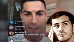 Casillas ''pica'' en Instagram a Cristiano: ¡ojo a la respuesta!