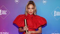 Jennifer Lopez en los People&#039;s Choice Awards 2020, Santa Monica, California. USA.