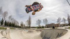 Foto para el welcome edit de Jaime Mateu con Miller Skateboard.