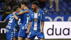 Partido Deportivo de La Coruña - Mérida. gol quiles