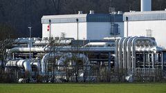 FILE PHOTO: The Astora natural gas depot, which is the largest natural gas storage in Western Europe, is pictured in Rehden, Germany, March 16, 2022. Astora is part of the Gazprom Germania Group. REUTERS/Fabian Bimmer/File Photo