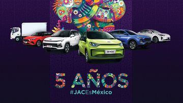 JAC, la marca líder en la venta de autos eléctricos, cumple cinco años en México