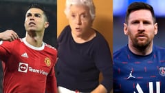 La abuela más viral: ¿Cuál es su elección entre Messi y Cristiano?