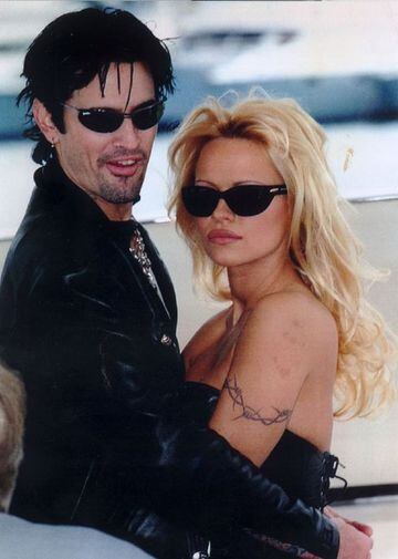 Tommy Lee y Pamela Anderson.