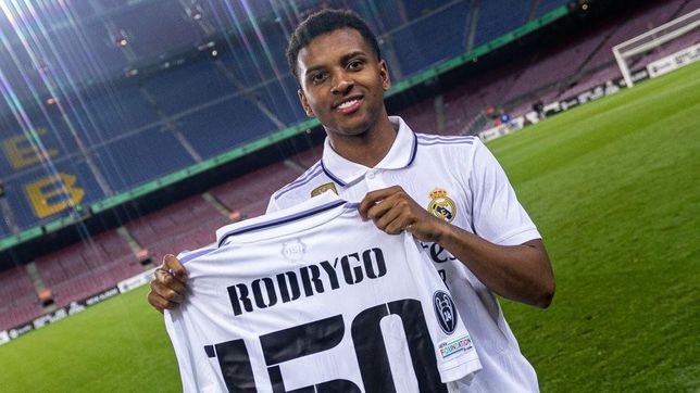 Rodrygo, 150 partidos con el Madrid
