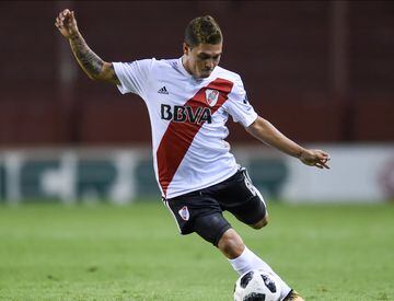 Juan Fernando Quintero, 25 años, llegó a River Plate para este 2018 y poco a poco ha sido influyente en el equipo de Gallardo, ya lleva un gol en 442 minutos por Superliga Argentina.