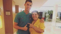 La madre de Cristiano Ronaldo recibe el alta médica