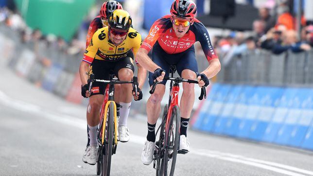 Healy hace historia en el Giro y Roglic le da el primer aviso a Evenepoel