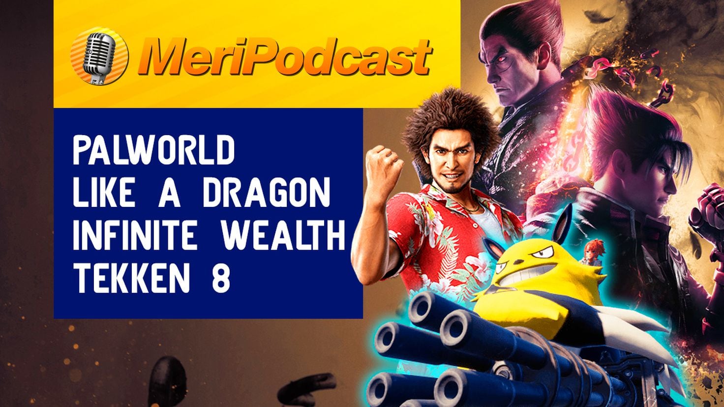 Wesołych podcastów 17×18 |  Plagiat, Sukces Palworld, Wydarzenie Xbox, Tekken 8, Nieskończone bogactwo Like a Dragon