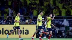 Liverpool forward Luis Díaz scores twice in the second half as Colombia come from behind to beat Brazil in Barranquilla.