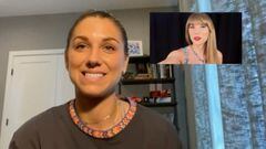 Alex Morgan, feliz con el anuncio de su amiga Taylor Swift