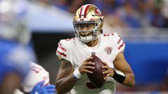 49ers' Lance 'felt great' playing first competitive game since 2019