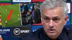 Mourinho explica la importancia del recogepelotas en Champions