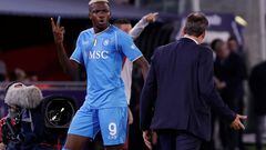 Napoli striker Victor Osimhen missed a penalty shot against Bologna on Sunday and his own team posted a bizarre video to their TikTok account mocking him.
