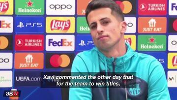 João Cancelo contradicts Xavi about Barça’s lack of winning mentality